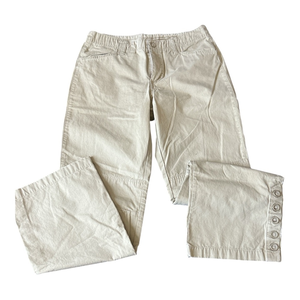 Columbia Women Vertex Khaki Tan Beige Outdoor Hiking Chinos Pants Size 10